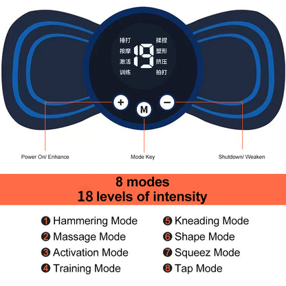 Mini Masseur Cervical EMS
