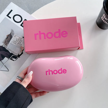 Sac de  portable en silicone avec miroir, rouge à lèvres, blush, hydratant, brillant à lèvres