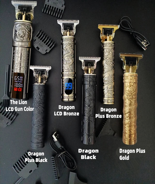 Rasoir Électrique Professionnel 3-en-1 pour Hommes  Tondeuse à barbe • Rasoir cheveux & contours • Style barber haute précision