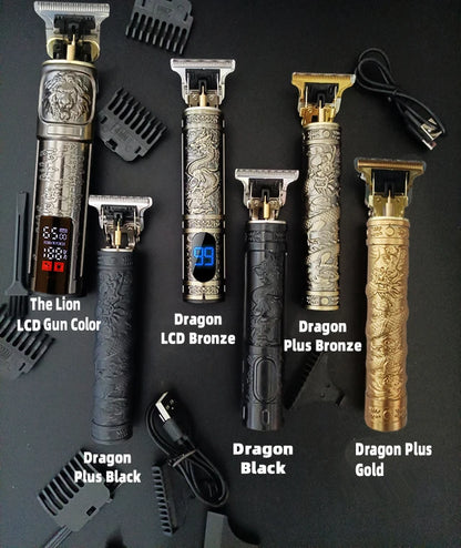 Rasoir Électrique Professionnel 3-en-1 pour Hommes  Tondeuse à barbe • Rasoir cheveux & contours • Style barber haute précision