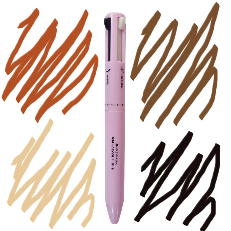 Crayon à sourcils 4 en 1, eye-liner, waterproof, longue tenue.