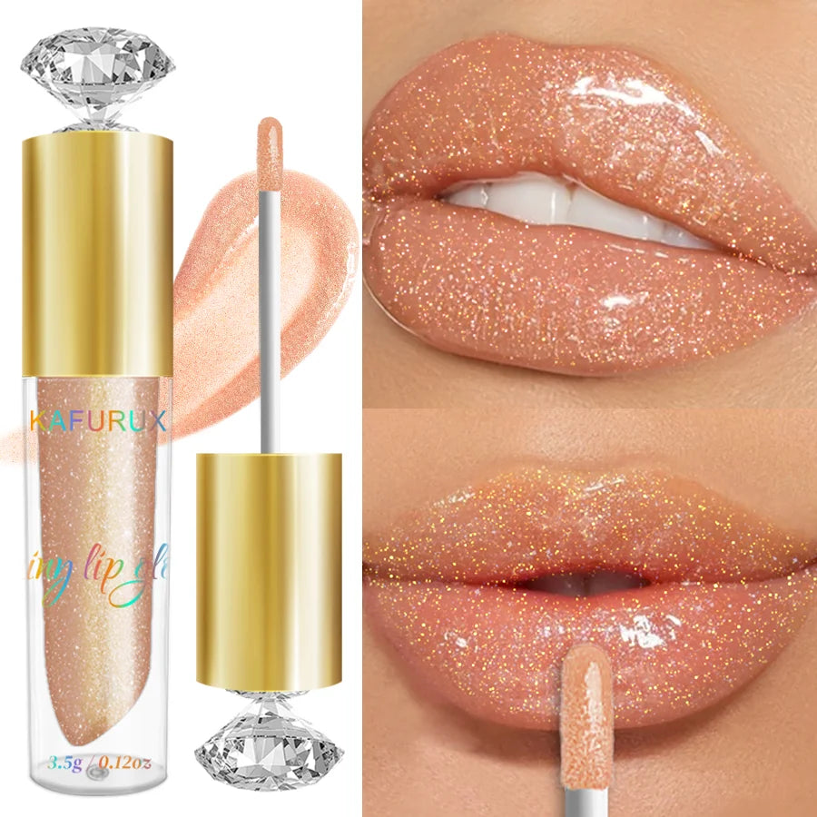 Brillant à Lèvres Hydratant – Collection 9 Couleurs Diamant Chatoyant