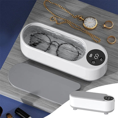 Nettoyeur à ultrasons portable Clean Pod 450 ml, appareil de nettoyage.