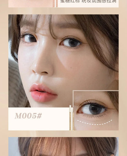 Eyeliner liquide ultra-fin Imperméable Paillettes Matte Black Shiny Eyeliner Lying Silkworm Pen Eye Beauty Party Makeup Tools