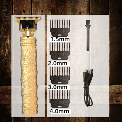 Rasoir Électrique Professionnel 3-en-1 pour Hommes  Tondeuse à barbe • Rasoir cheveux & contours • Style barber haute précision