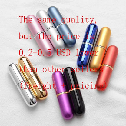 Atomiseur de parfum rechargeable de 5 ml, mini vaporisateur