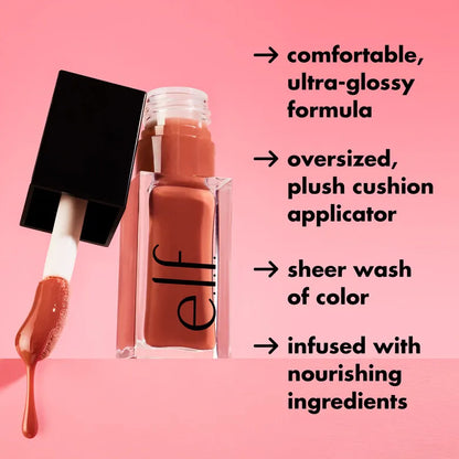 Brillant à lèvres Elf Glow Reviver – Hydratante et nourrissante,  des lèvres lisses et éclatantes.