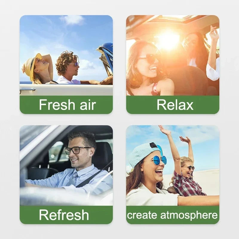 Recharge de parfum de voiture Liquide Huile essentielle Désodorisant Replissage pour Auto Natural Plant Aroma Diffuser Fragrance Humidificateur