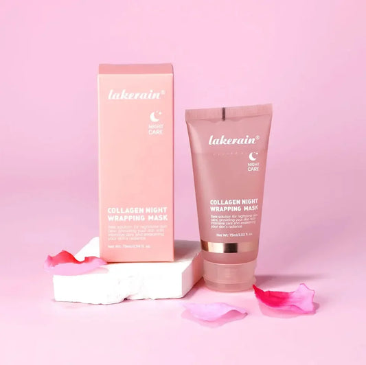 Masque de collagène de nuit Rajeunissement Hydratant Éclaircissant Masque facial coréen pour Rendre la peau éclatante.