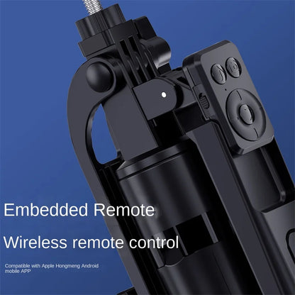 COOL DIER Nouveau trépied pour appareil photo de smartphone, support de trépied avec obturateur Bluetooth, supports de bâton de selfie sans fil avec support de téléphone