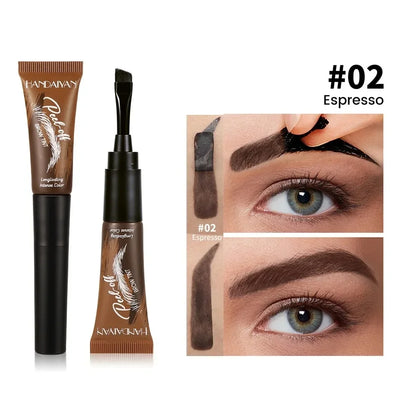 Gel de teinture pour sourcils 3 couleurs, imperméable, longue tenue, naturel, amovible, sans bavures, tatouage, maquillage.