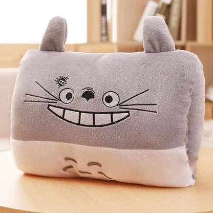 Coussin mignons pour enfants Jouets en peluche de dessin animé d'hiver Chauffe-main, non électrique