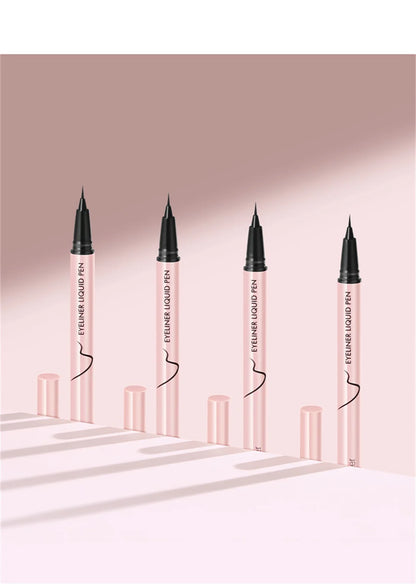 Waterproof Black Liquid Eyeliner Pen Ultra-Fine Anti Smudge Lasting Smooth Lying Silkworm Eyes Liner Pencils Eye Makeup Tools