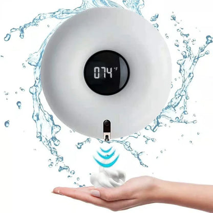 Distributeur de savon mural 280ml Distributeur de savon à mousse liquide automatique sans contact Désinfectant pour les mains Salle de bain Accessoires pour la maison