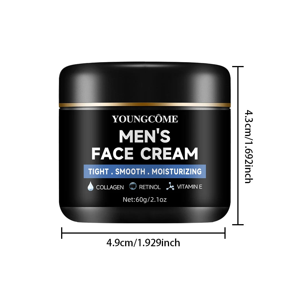 Crème Hydratante Collagène pour Hommes – Avec Rétinol & Vitamines