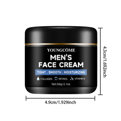 Crème Hydratante Collagène pour Hommes – Avec Rétinol & Vitamines
