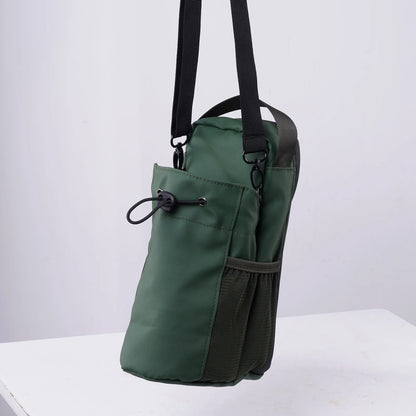 Sac à bandoulière magnétique pour salle de sport Bouteille d’eau et support de téléphone Sac à bandoulière imperméable pour les sports de plein air Accessoires de fitness de voyage