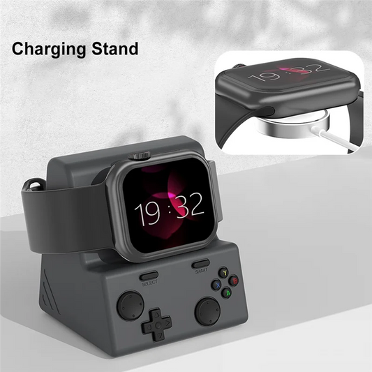 Support de chargeur pour montre connectée ABKN, station de charge en silicone pour montres séries 10, 9, 8, 7, 6 et 5