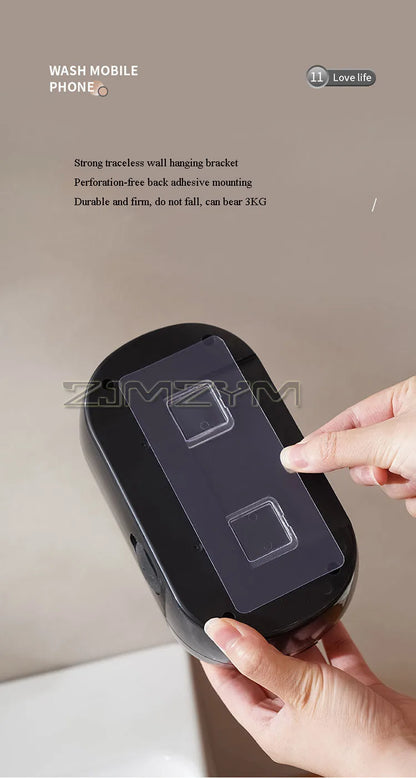 Distributeur de savon intelligent 350ML Distributeur automatique de avec USB Rechargeable