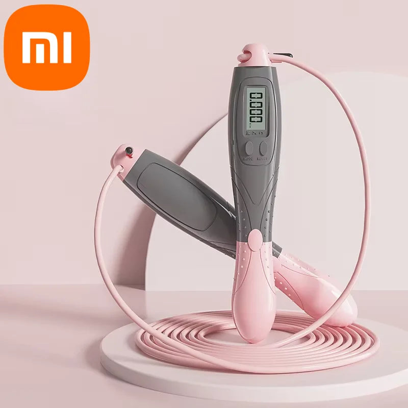 Corde à Sauter Électronique MIJIA – Compteur Intégré, Rotation 360°, Brûle-Graisses & Fitness | PVC Résistant pour Sport Intérieur