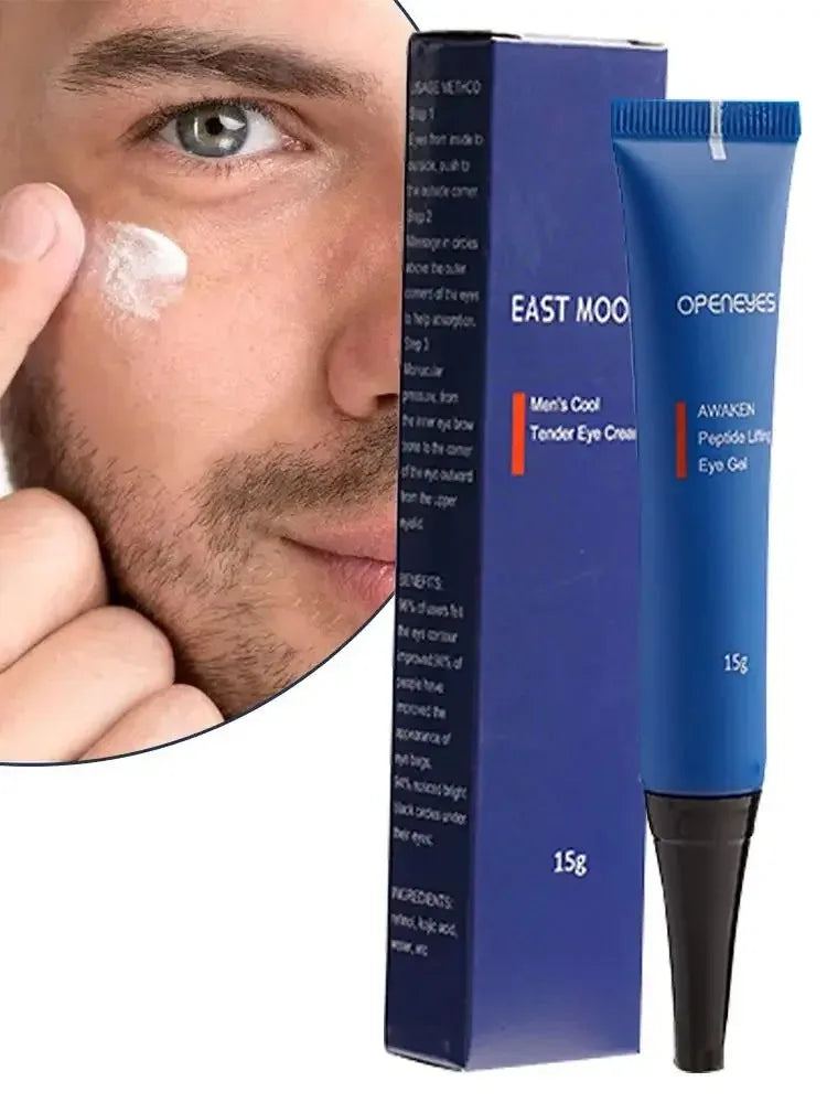 Gel Contour des Yeux Homme – Hydratant & Rafraîchissant à l’Acide Hyaluronique