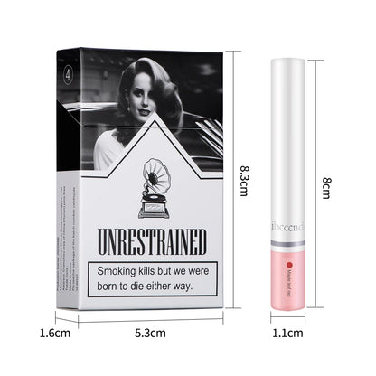 4 Couleurs  Rouge à lèvres Cosmétiques Ensemble de rouge à lèvres Lip Tint Lip Gloss Waterproof Maquillaje Matte Long Lasting Make Up Pomade Kits