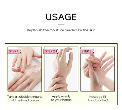 LAIKOU Sakura Crème pour les mains Blanchiment Élimination des rides Anti-fissure Hydratant Fade Lignes fines Corée Soins de la peau Santé Beauté 30g