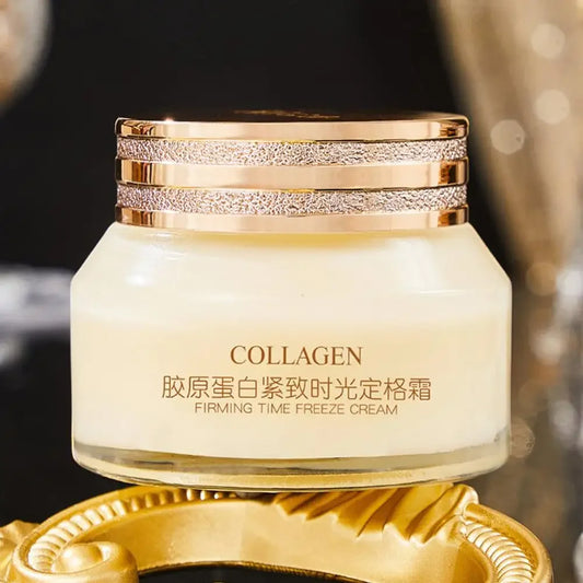 Crème pour le visage au collagène Crème raffermissante hydratante, éclaircissante, réduit les rides et les ridules éclaircit les produits pour la peau