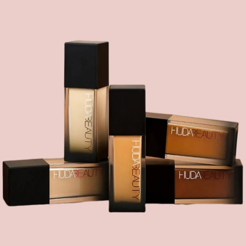 Fond de teint mat HUDA 9 couleurs, 34 ml, anti-cernes, nourrissant, longue tenue, anti-cernes, cosmétique respirant. HUDA BEAUTY