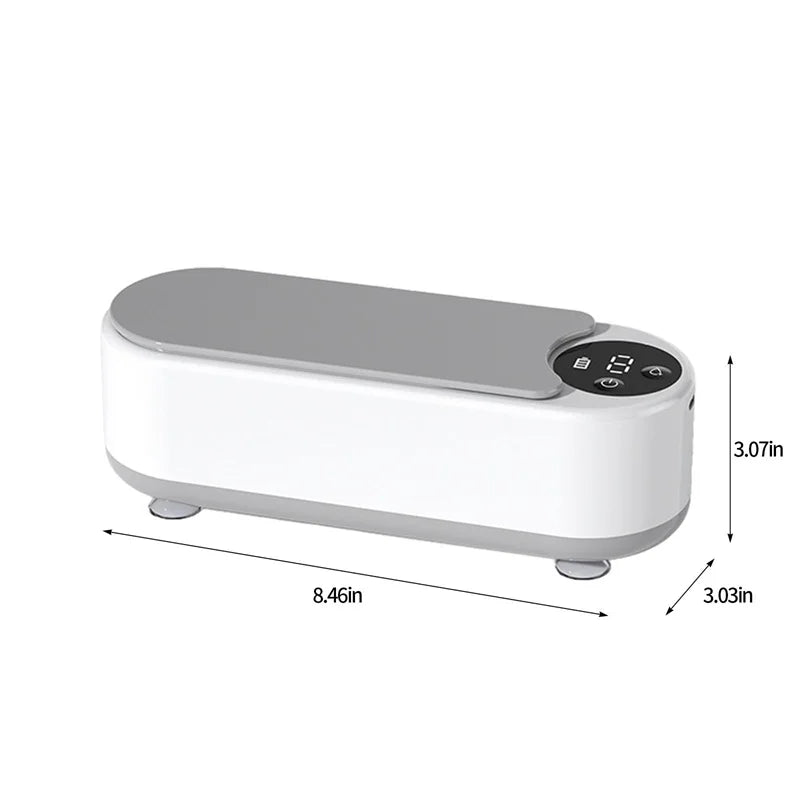 Nettoyeur à ultrasons portable Clean Pod 450 ml, appareil de nettoyage.