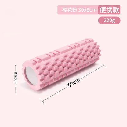 Rouleaux en mousse pour massage musculaire 30CM - Rouleau en mousse dorsale HAUTE densité pour le soulagement des maux de dos et la récupération musculaire dans les jambes et les bras