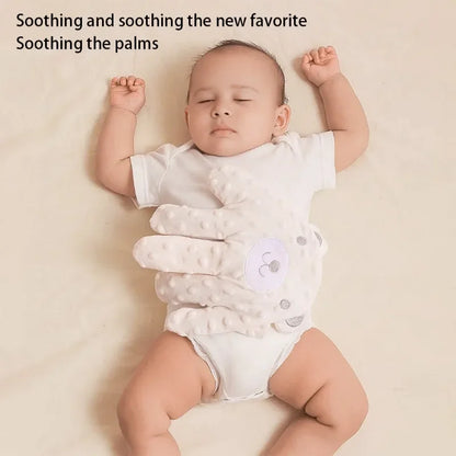 Cartoon Bear Baby Sleep Aid Newborn Soothing Pillow Comforting Hand Detachable with Remote for Comfortable Newborns Sleeping