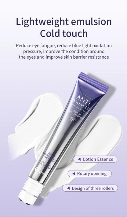 O'CHEAL – Crème Contour des Yeux avec Applicateur Roller Massant