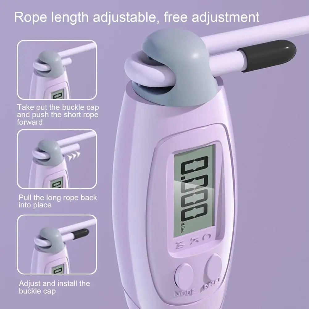 Corde à Sauter Électronique MIJIA – Compteur Intégré, Rotation 360°, Brûle-Graisses & Fitness | PVC Résistant pour Sport Intérieur