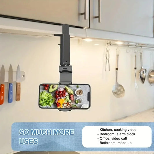 Support de téléphone d'avion universel de voyage rotatif 360 pour le clip de téléphone flexible mains libres pour IPhone/Android