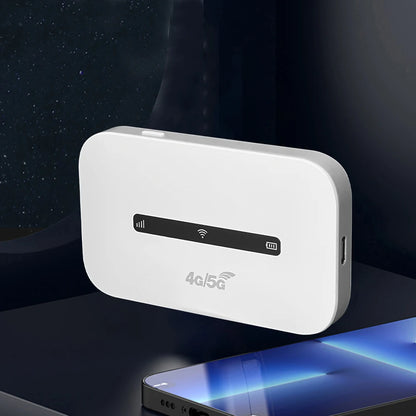 4G LTE Mobile WiFi Router 3000mAh 150Mbps Wireless Internet Router with SIM Card Slot Modem Router for Home Office Car Travel