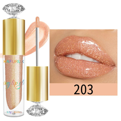 Brillant à Lèvres Hydratant – Collection 9 Couleurs Diamant Chatoyant