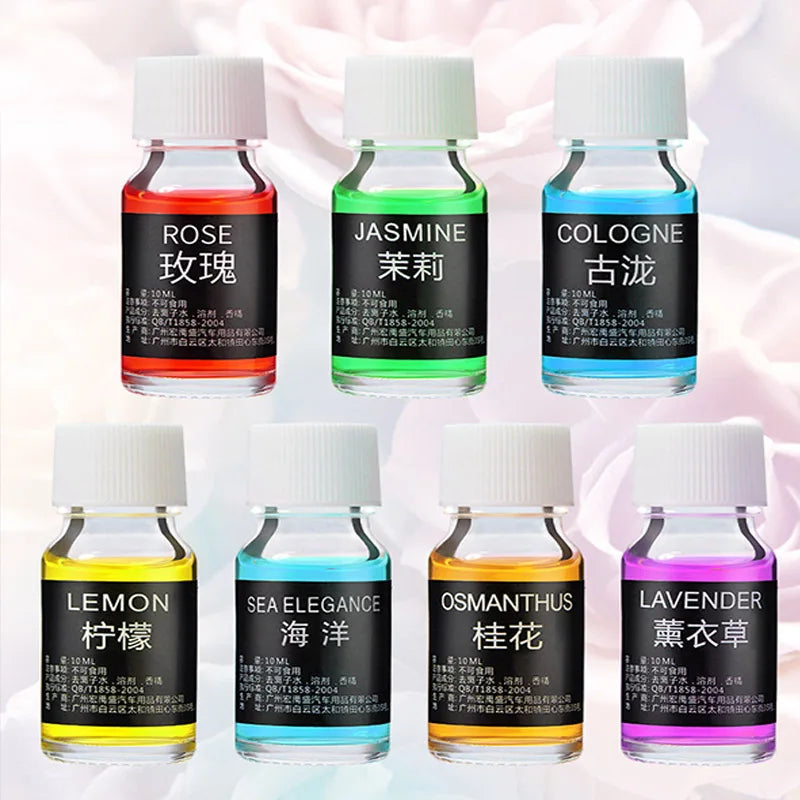 Recharge de parfum de voiture Liquide Huile essentielle Désodorisant Replissage pour Auto Natural Plant Aroma Diffuser Fragrance Humidificateur