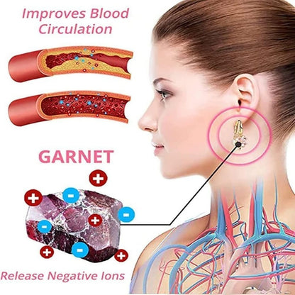 Boucles d'oreilles Lymphvity MagneTherapy Germanium - Votre allié minceur