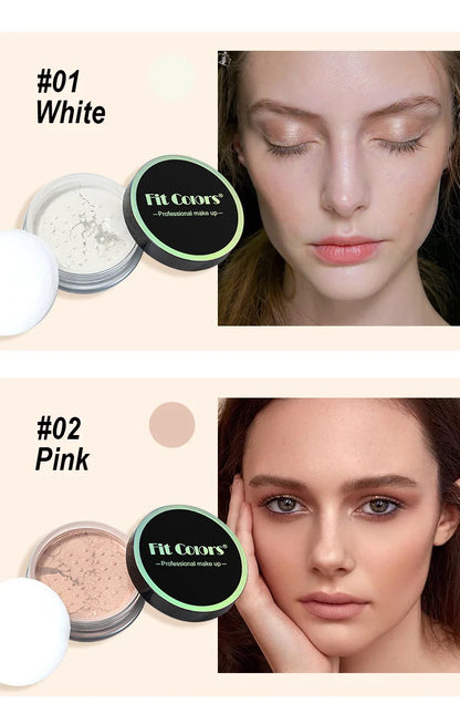 Fit Colors Concealer Smoothing Powder Poudre de maquillage imperméable et résistant