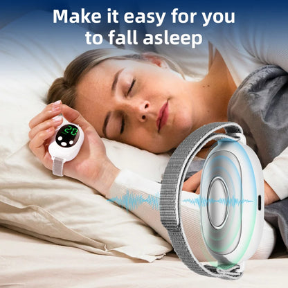 Ce dispositif de sommeil intelligent, techniques de neurologie, il soulage l'insomnie.
