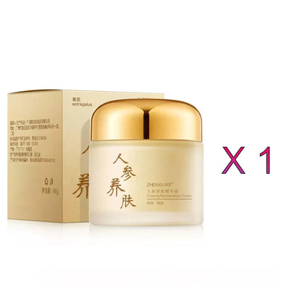 Ginseng Crème pour le visage Anti-rides Hydratant Lissant Ginseng Sérum Anti-âge Réduire les ridules Hydratant Soins de la peau 60g