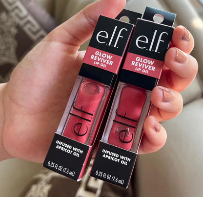 Brillant à lèvres Elf Glow Reviver – Hydratante et nourrissante,  des lèvres lisses et éclatantes.