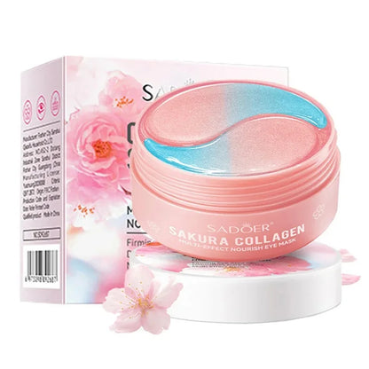 Masques pour les yeux au collagène Sakura - 60 pièces