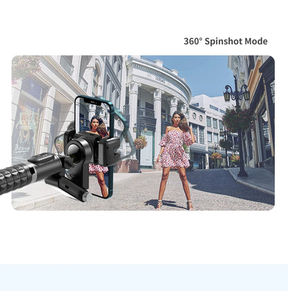 Selfie Stick Téléphone Cardan Stabilisateur Pour iPhone Android Action Caméra Trépied Téléphone Portable Cellule Mobile Smartphone Poignée Poignée Vidéo