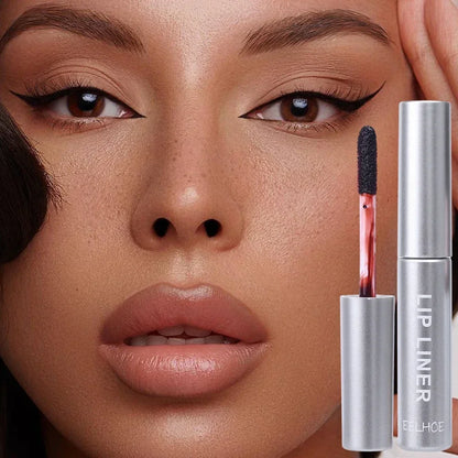 Crayon à lèvres imperméable Peel Off Tattoo Lipgloss Imperméable Longue durée Teinte pour les lèvres mates Contour brun Tear-off Lèvres Tache Cosmétique
