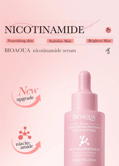 BIOAQUA – Sérum Visage Concentré à la Vitamine C, Rétinol & Acide Hyaluronique, Essence Anti-Âge Éclaircissante.