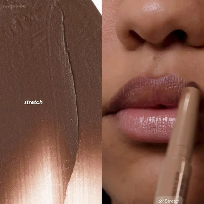Skin Peptide Lip Liner Peel Tattoo Lipgloss Waterproof Long Lasting Matte Lip Tint Lean Contour Tear-off Lips Stain Cosmetic
