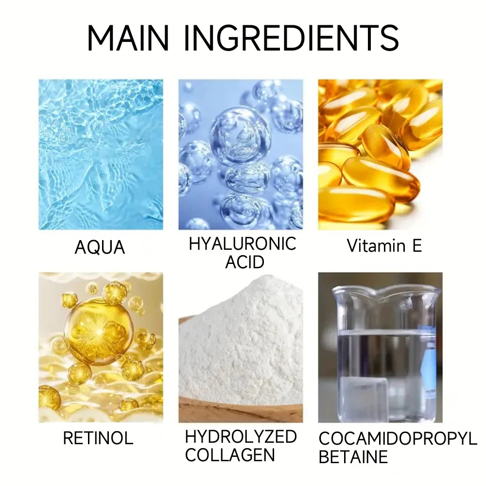 Crème Hydratante Collagène pour Hommes – Avec Rétinol & Vitamines