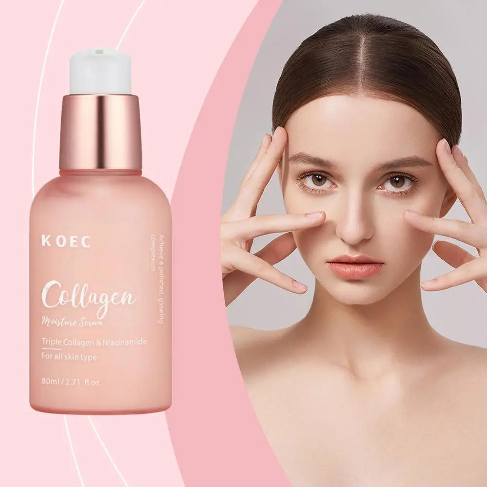 Pour Koec Brand Triple Collagen Niacinamide Sérum- Soins Coréens pour la Peau du Visage
